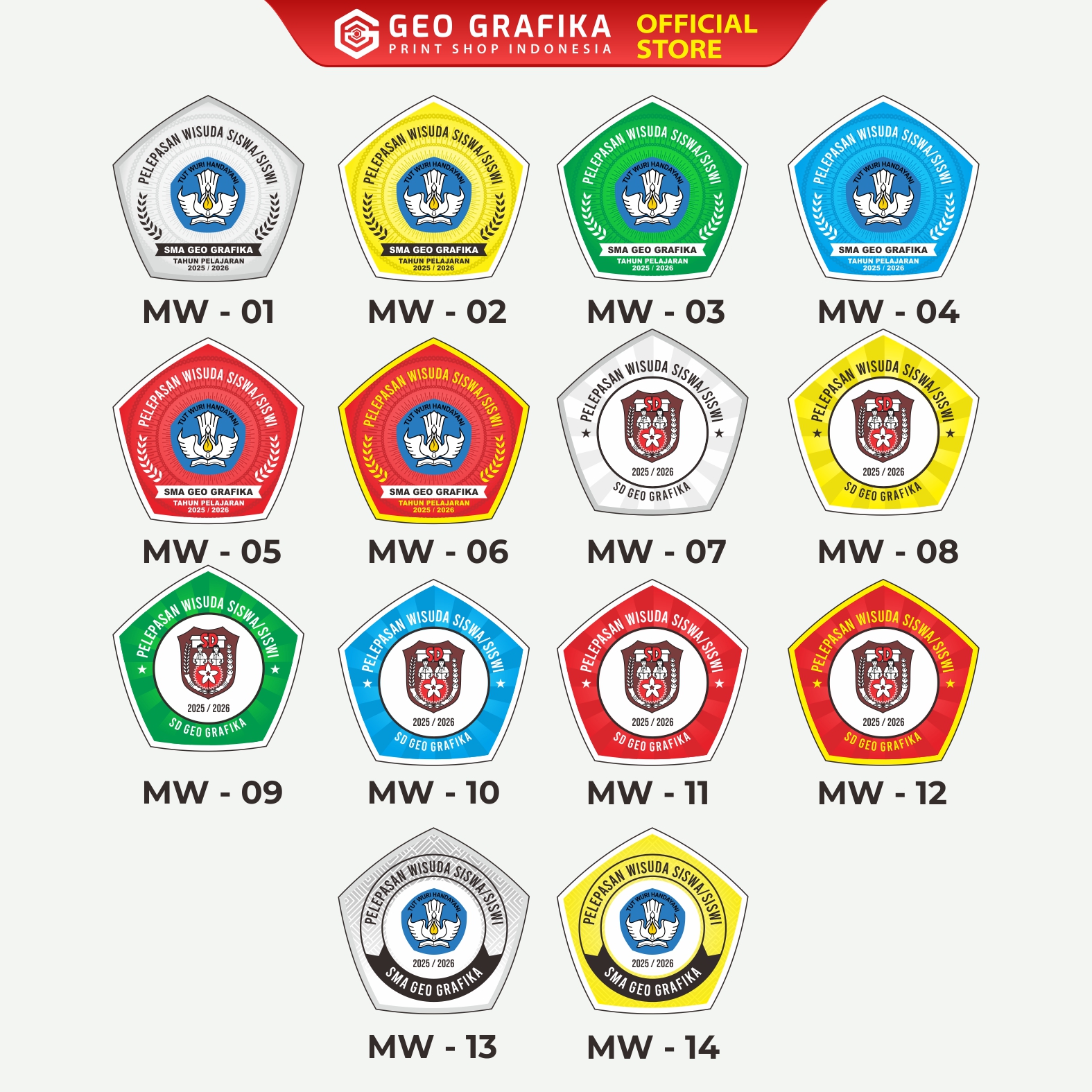 Medali Wisuda Akrilik Custom - Geo Grafika
