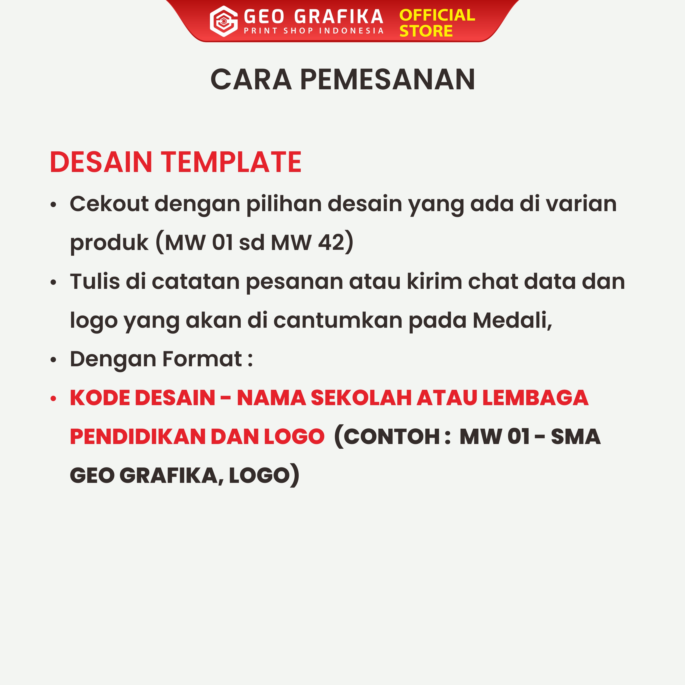 Medali Wisuda Akrilik Custom - Geo Grafika