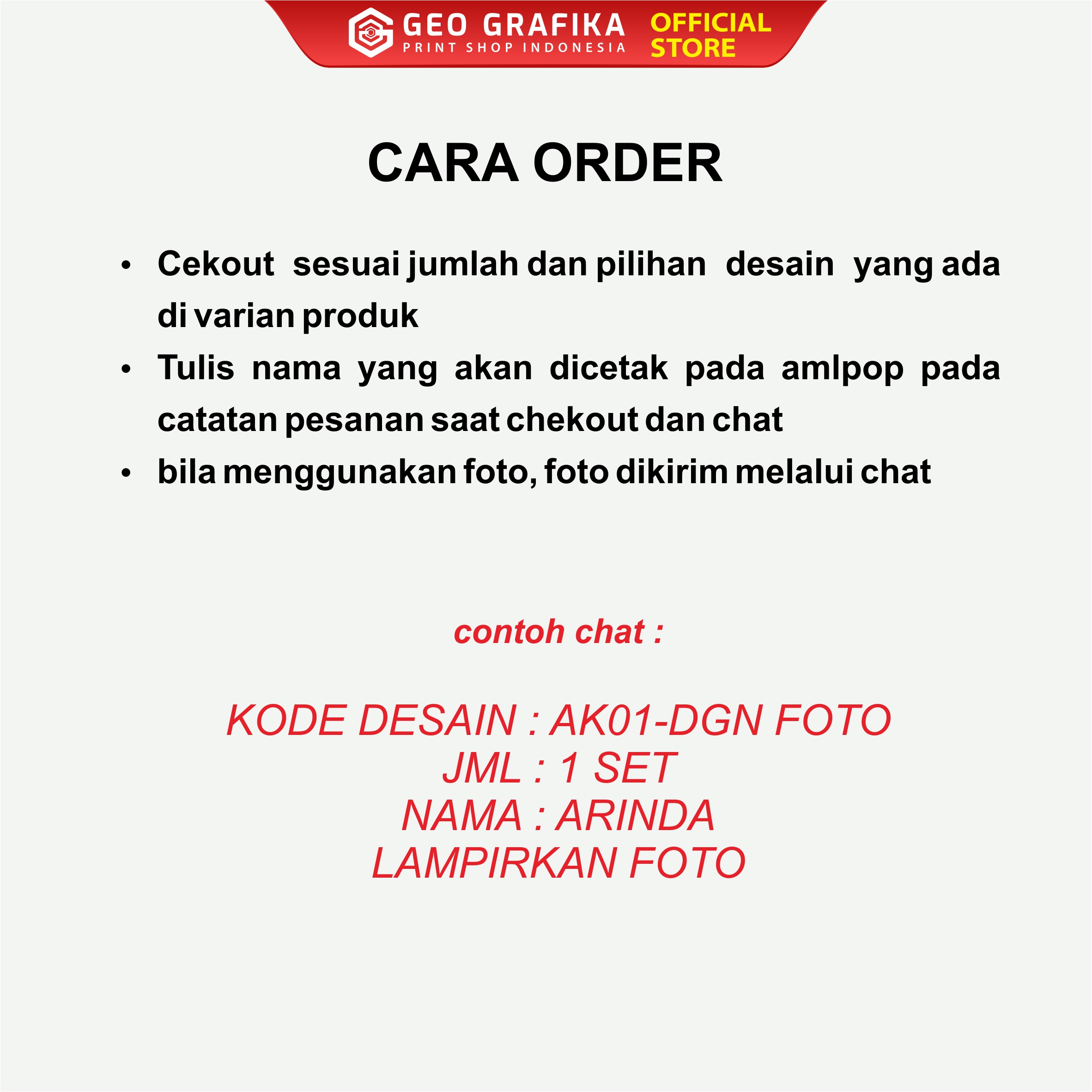 Amplop Angpau Lebaran Custom Nama & Foto Uang DiLipat Dua (Isi 15 pcs)