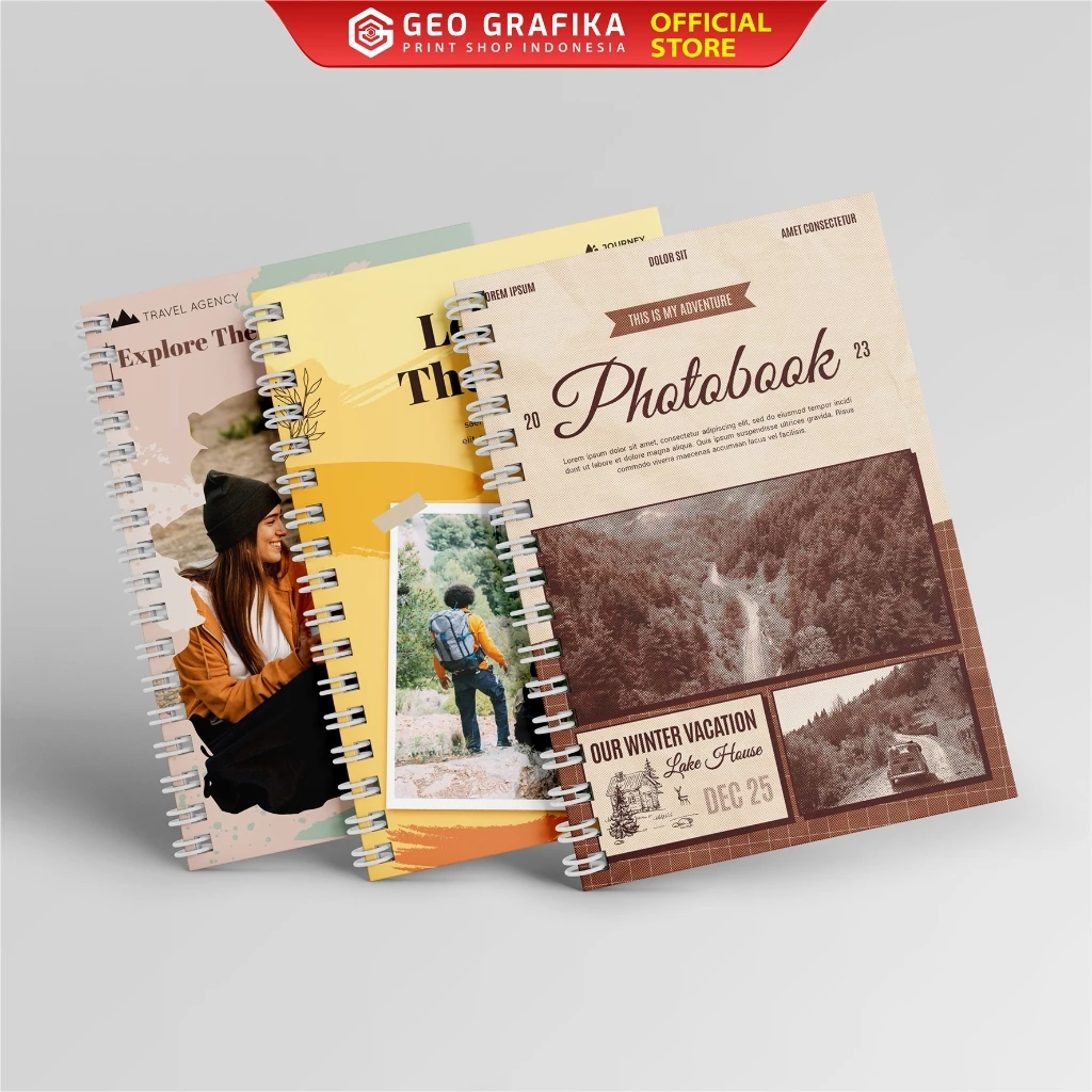 Photobook Custom Album Foto Magazine Softcover A5